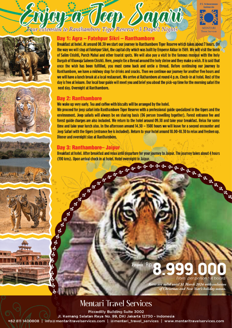 <h4 style="color: #FFFFFF;">Rathambore Tiger Reserve</h4>Click To Enlarge